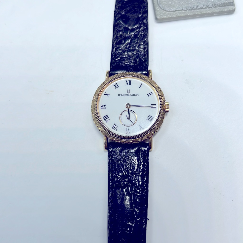 Universal Geneve 14k Solid Gold Watch